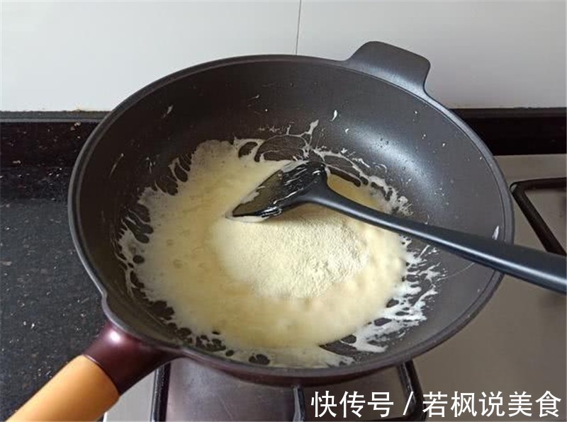 教你在家做雪花酥,甜香奶味足,不用烤箱也能做