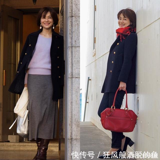不会穿的中年女性,秋冬别乱穿!借鉴这位博主的穿搭,优雅又减龄
