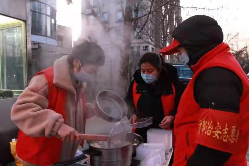 将台|“将小爱”冬至送饺子 传递关爱温暖将台