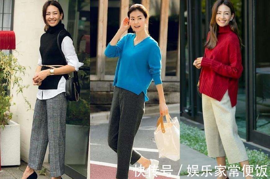 日常|初秋季节, 适合40~50岁女性的日常搭配！