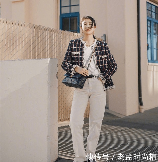 米色|穿“米色”裤子的时候,如何搭配上衣和鞋子?