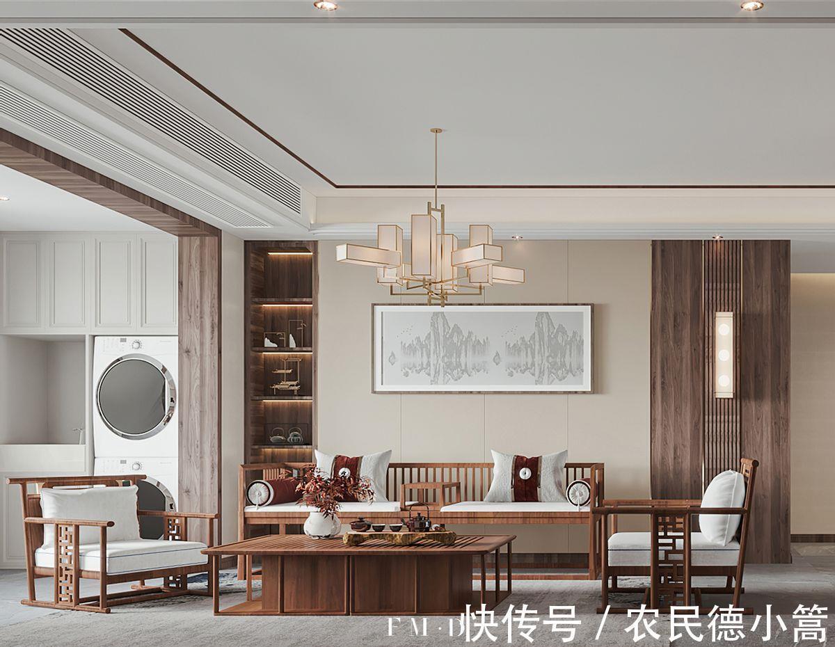 中式|135㎡的真实案例,告诉你养老房要装中式风,20万就能给老人体面