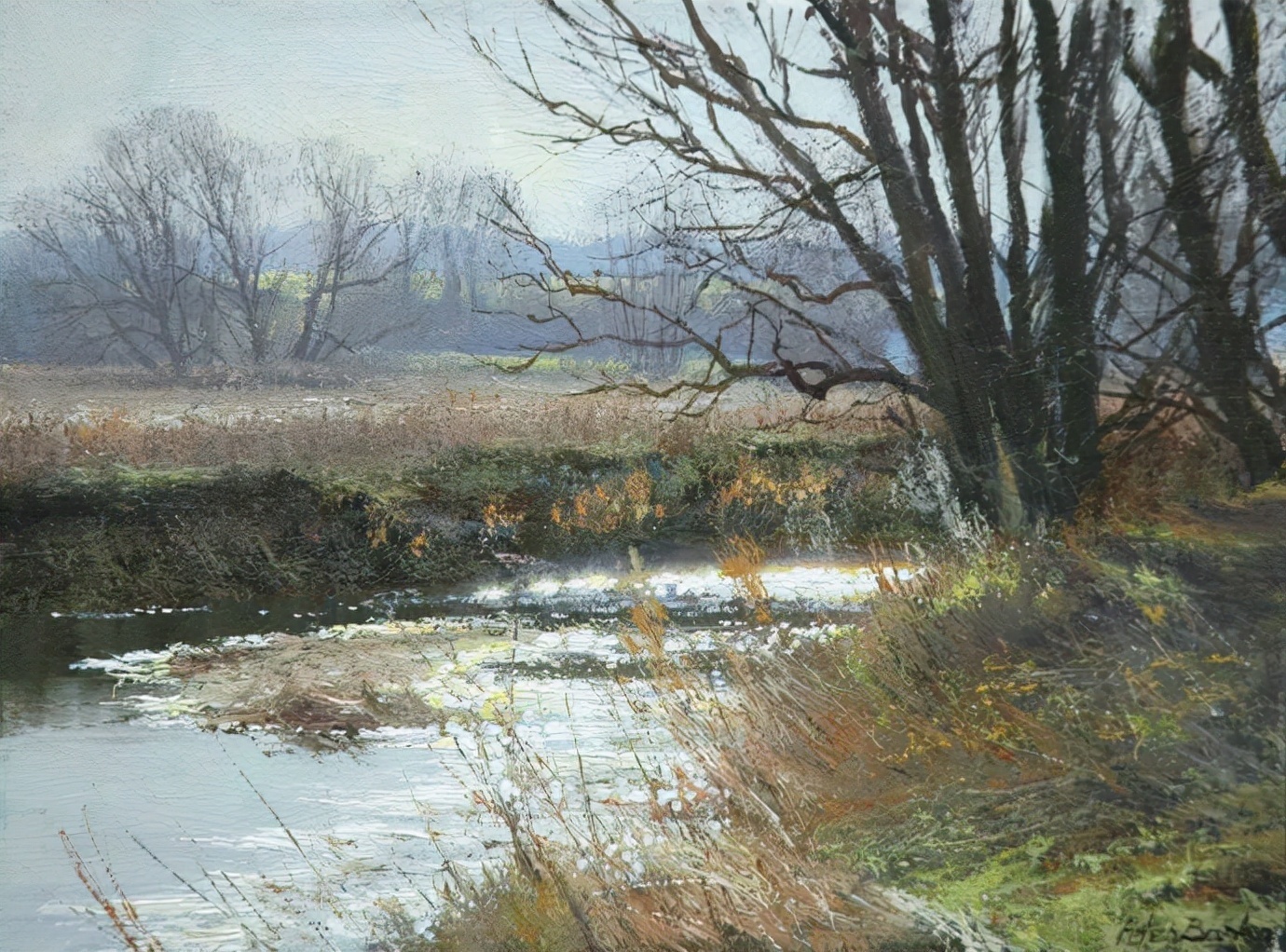 Peter#英国Peter Barker油画风景(二)