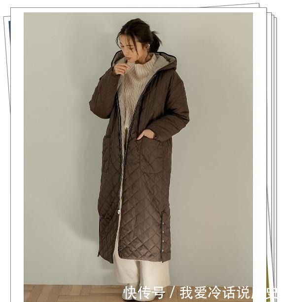 时尚 既轻松又美丽!5种百搭颜色“绗缝”棉服的30个穿搭示例!