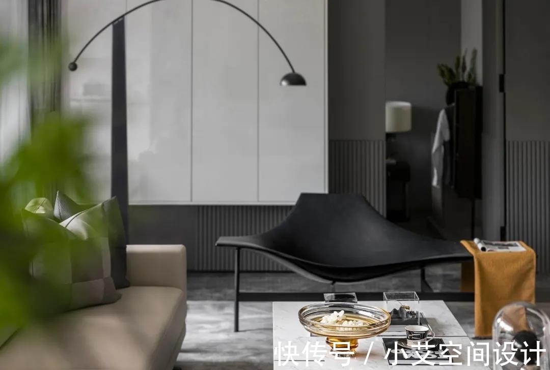 贯穿|170㎡现代时尚设计,贯穿整个空间