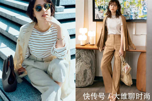 女人|真服了,日系30+女人真会穿,夏日的简洁休闲风穿得如此精致