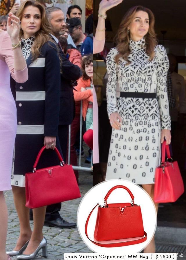 跟着约旦王后买包入股不亏？她喜爱的酒红色手袋，推荐40+女性买