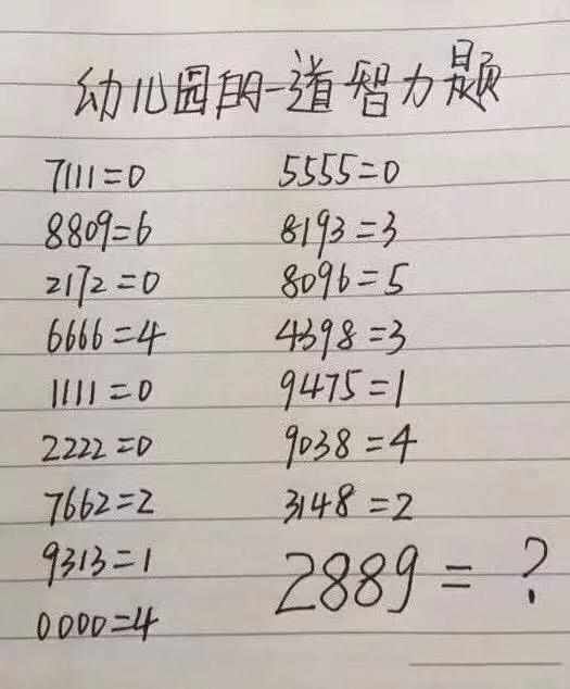 算学|小学智力题，难度可非一般，答对两道算及格，全答对算学霸