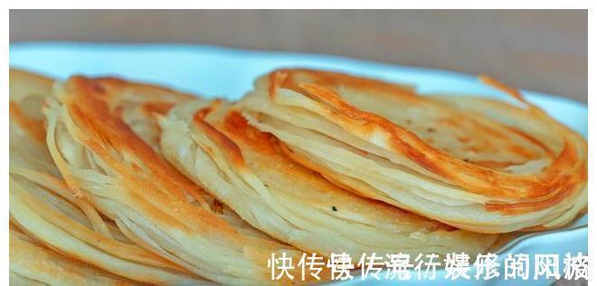 在家做盘丝饼原来这么简单，一卷一叠就搞定，有技巧无难度，真香
