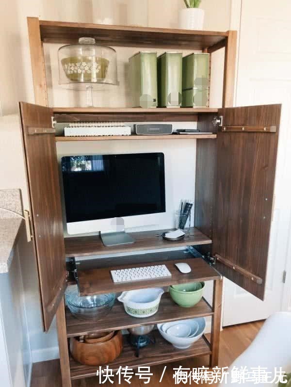 柜子|头一次见有人家把书房这样装,太聪明了,看完我想回家拆柜子了!