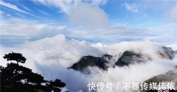 黄山风景区|黄山风景区雨后放晴 远山黛石如诗如画