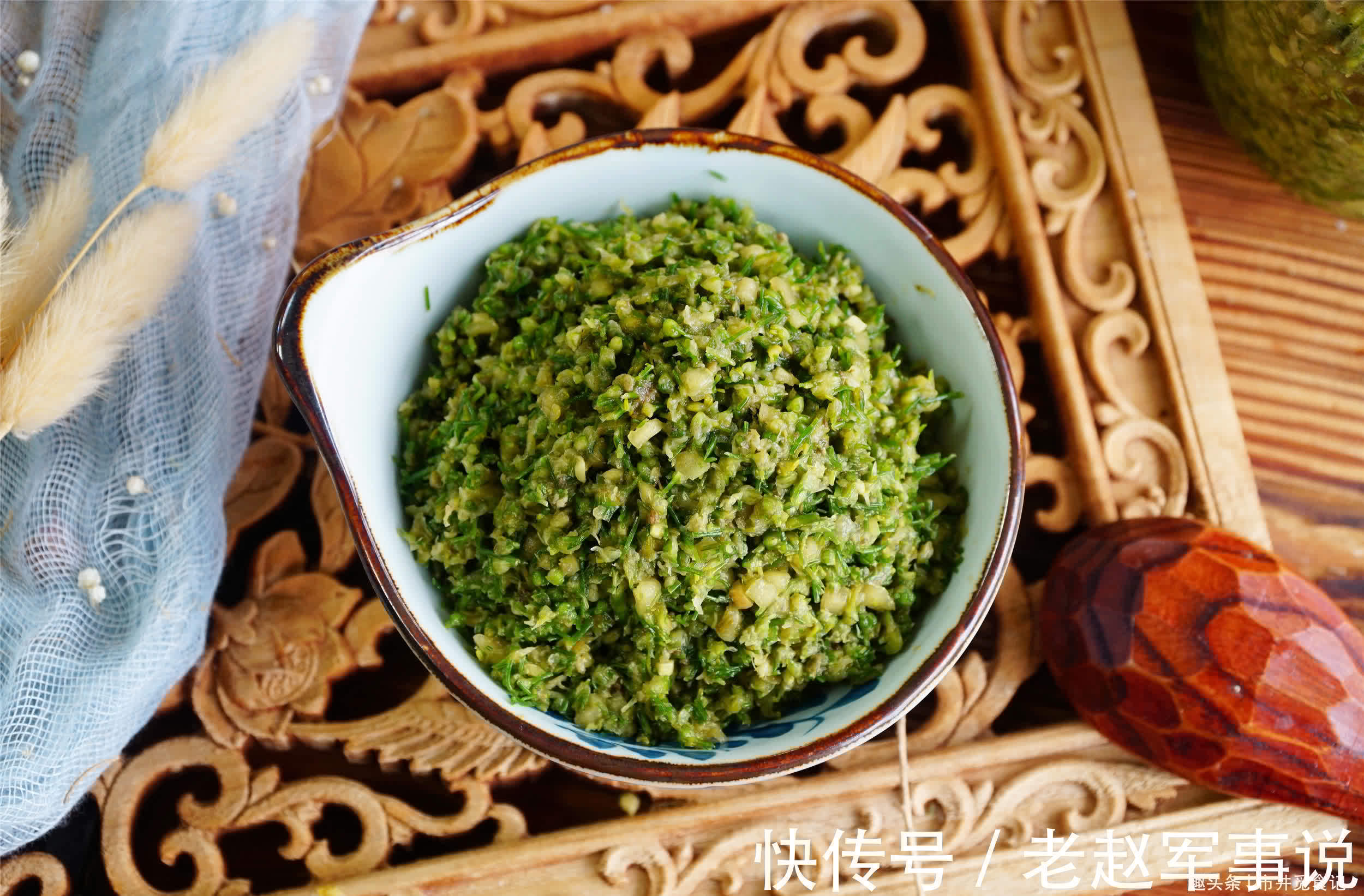 黄州寒食诗帖|做韭花酱,别只会加盐,多加两样,韭花翠绿鲜香,味道不一般的好