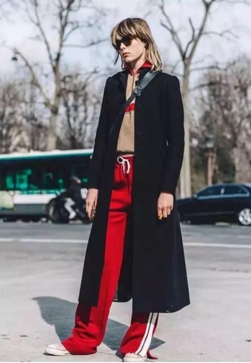 长外套+阔腿裤火了！太美太气质，小个子也能穿！