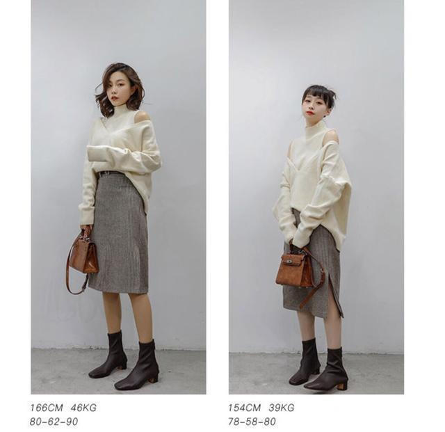 圣诞 身高154cm与166cm,同款同色穿搭对比,找到最适合你的搭配