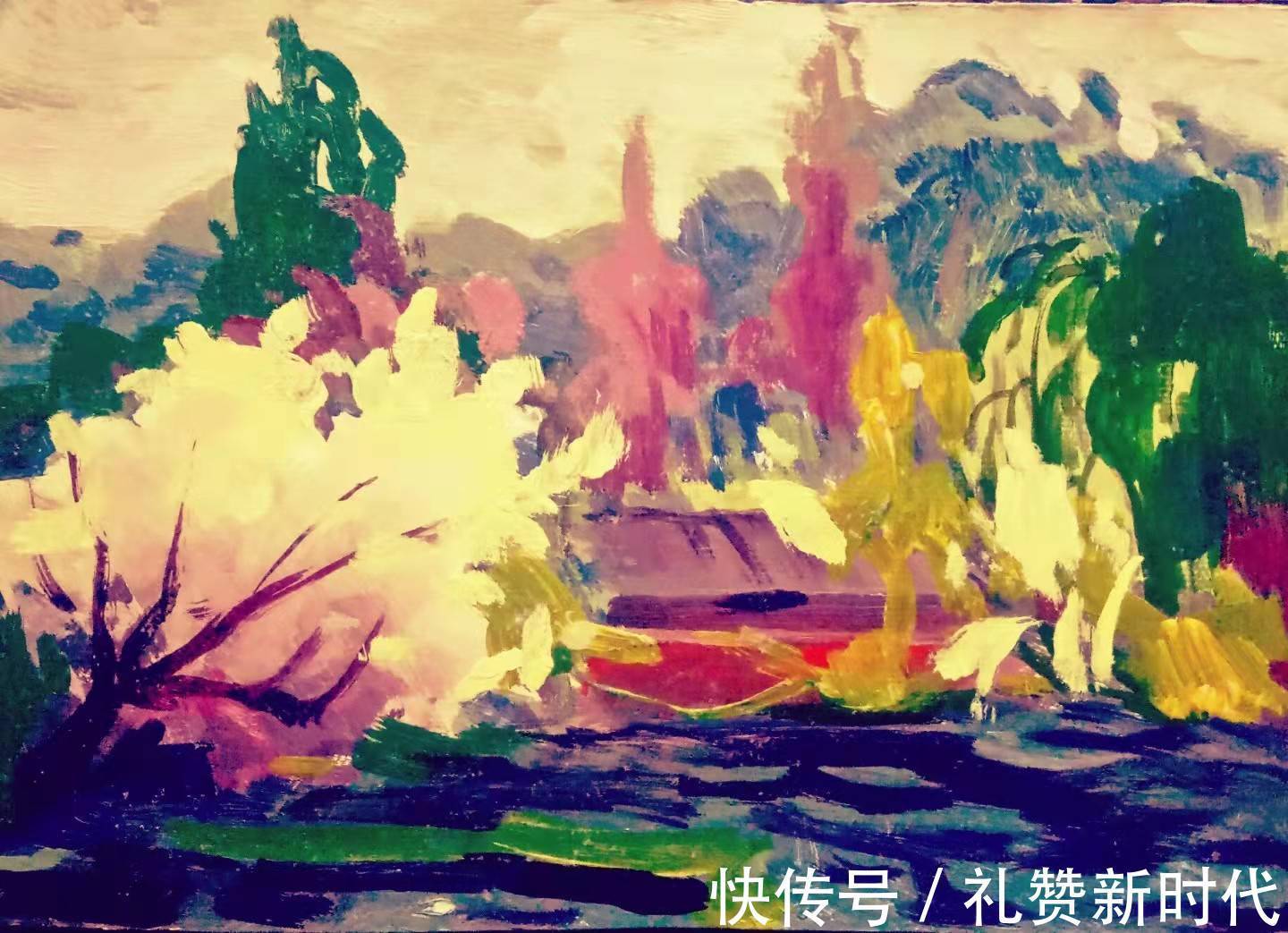 央美$龚树芳油画作品欣赏