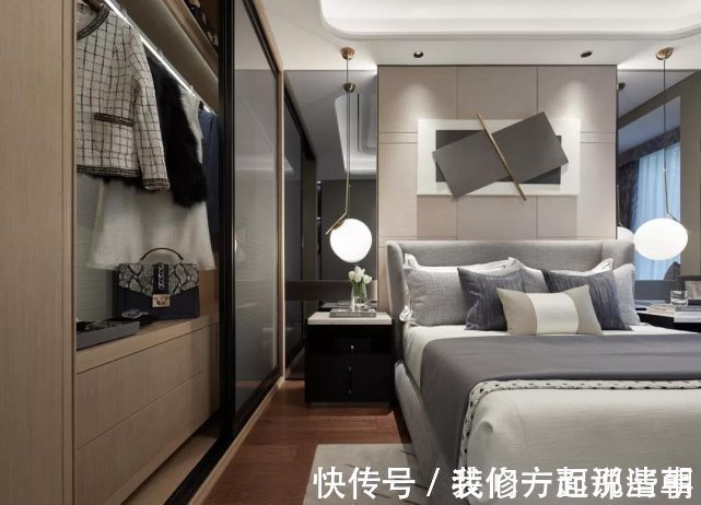 气扇|128平现代轻奢风三居室现代感十足,一个端庄而又大方的家