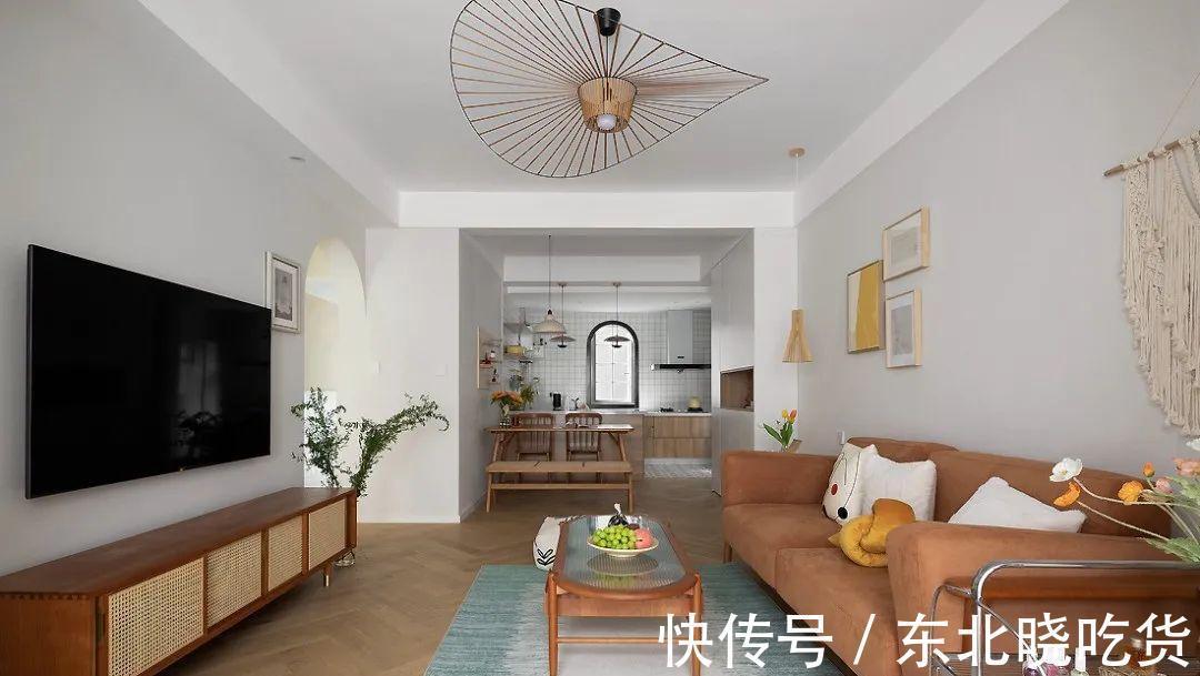 空间|100㎡这样装，简直比样板房还美，小日子就该过得惬意又温暖！