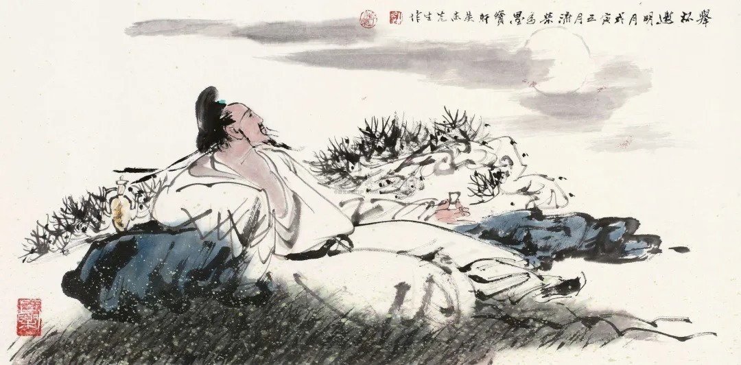 谪仙人&李白初登黄鹤楼时不敢写诗,57岁再登黄鹤楼,却留下了这首千古绝唱!