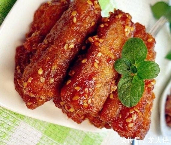 糖醋藕条|看似排骨胜似排骨,酸甜爽口,香脆诱人,让你食欲倍增,3碗不够