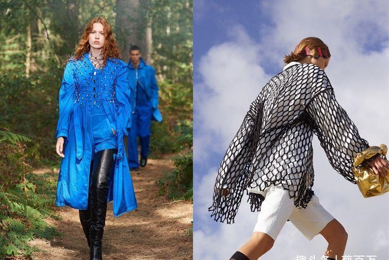 色调|2021春夏流行趋势:渔网设计、粉彩色调,把握换季入手重点