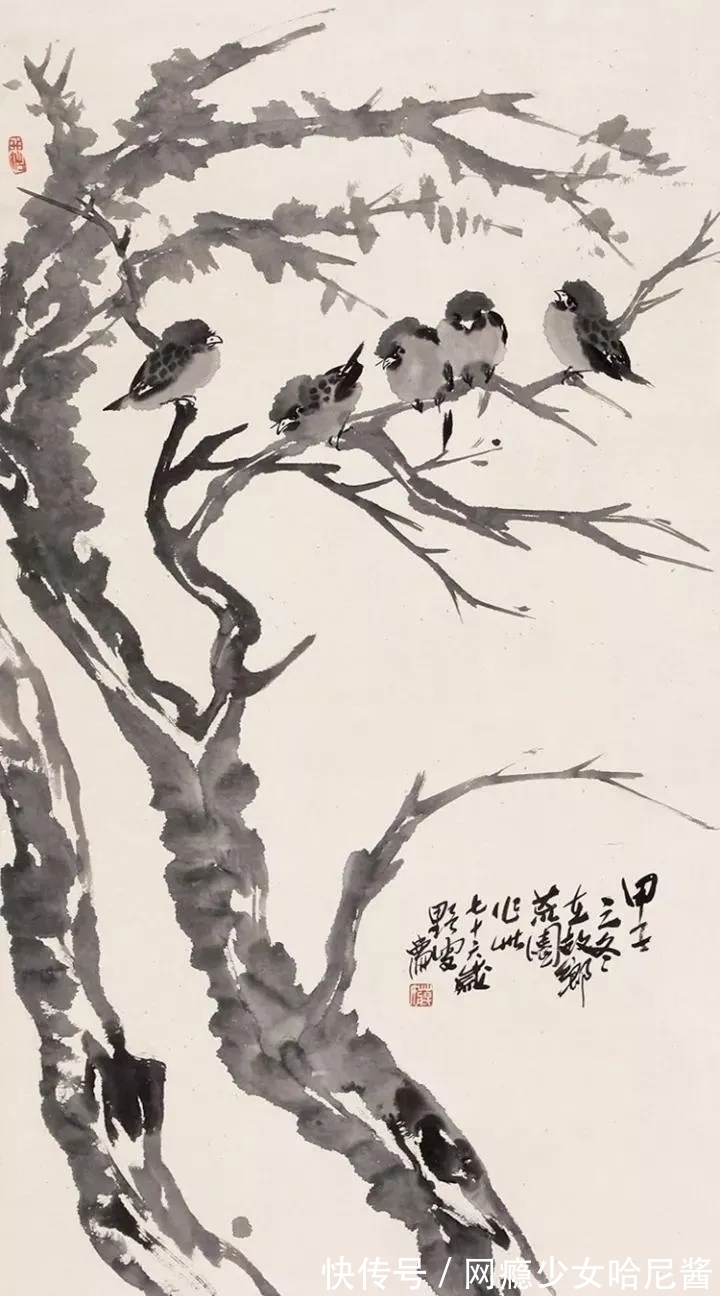 花鸟画@随心所欲、自然天成｜蒋雨浓写意花鸟画