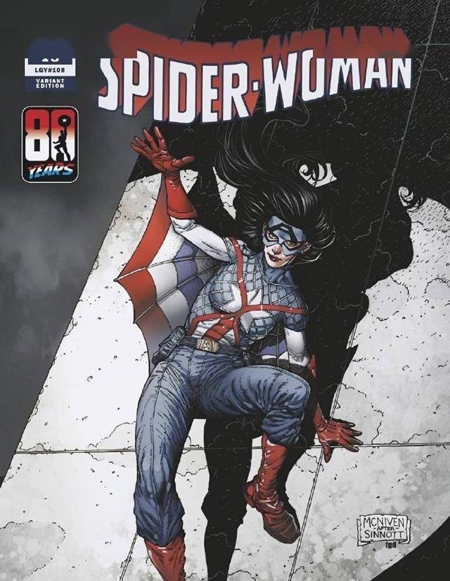 变体|「美国队长」诞辰80周年纪念变体封面公开