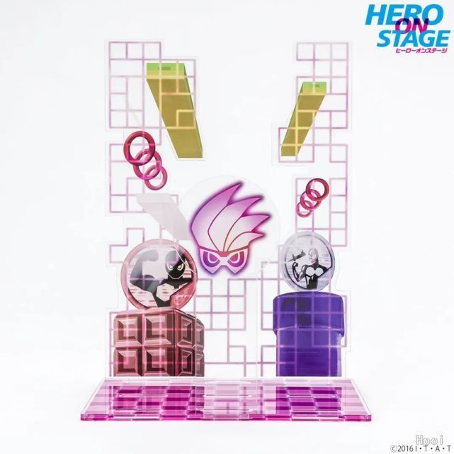 hero|假面骑士Ex-Aid的HERO ON STAGE来袭,这个特效背景板看起来不错哦