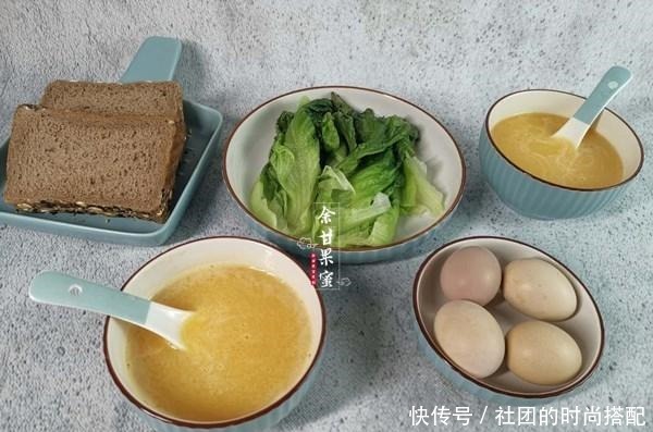  搭配|10分钟早餐，简单搭配孩子也喜欢，干粮饮品皆有，吃好上学