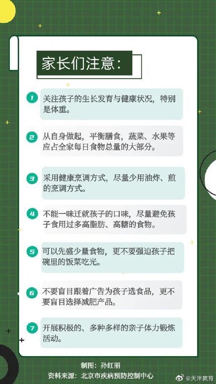肥胖|新学期，用这些方法悄悄帮孩子预防肥胖