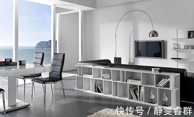 场域|他家隔断不挡路还好看!35种拯救客厅、厨房的方法,一步到位