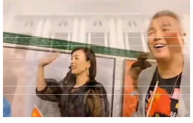 大場面|陶虹張庭林瑞陽年會變大型愛國現場，全員手舉國旗：我愛我的祖國！