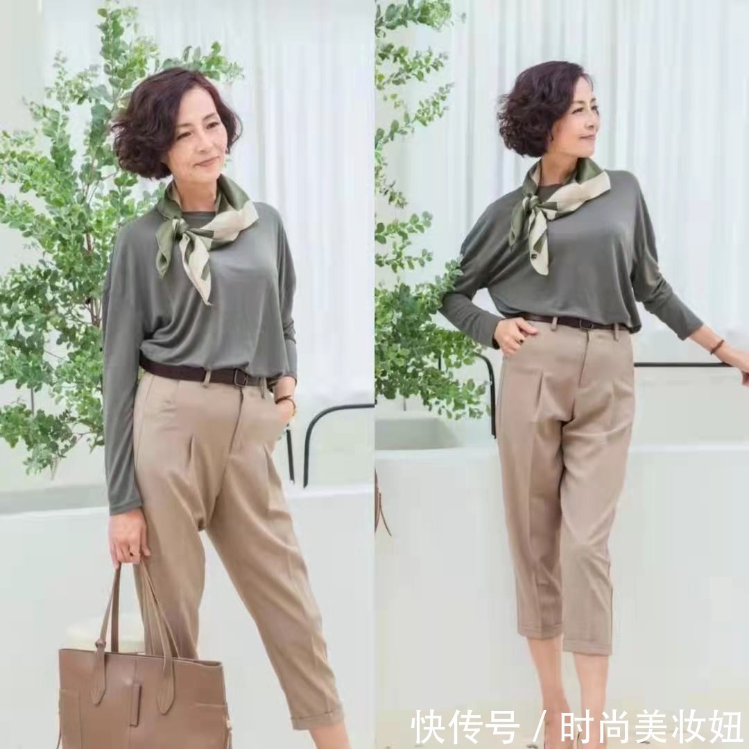 气质|这才是中年妈妈该有的穿搭,端庄优雅又高级,每套都很显气质