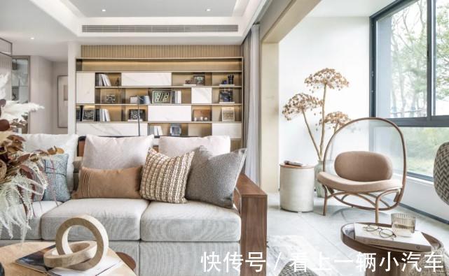 厨余处理器|77平简约小户型房子朴素布置,有一种贴近生活的人文气息