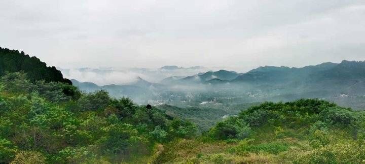 跑马岭景区|济南跑马岭景区现云海奇观，太美了