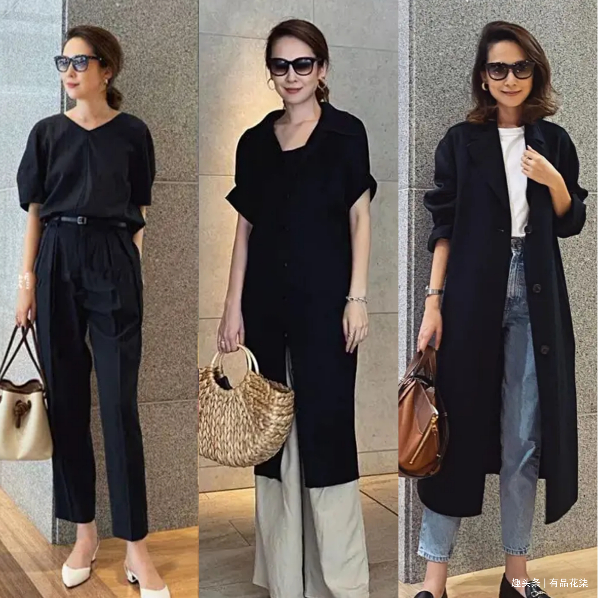 毛衣 40、50女人秋季穿搭示范,简约而有质感,演绎优雅知性美