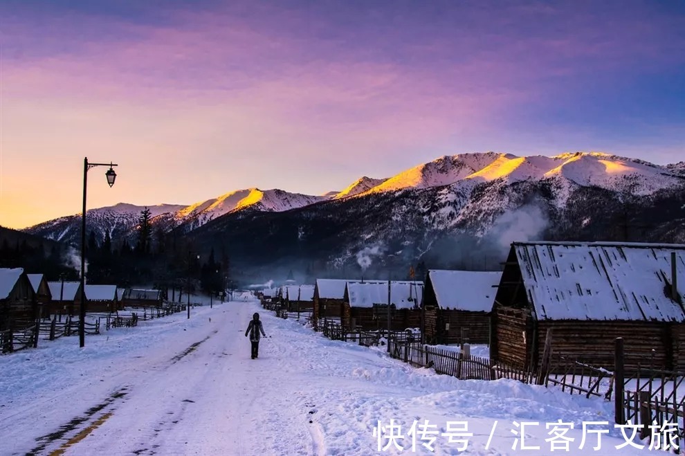 美景|冬天的喀纳斯，藏着北疆纯净而令人惊叹的绝世美景