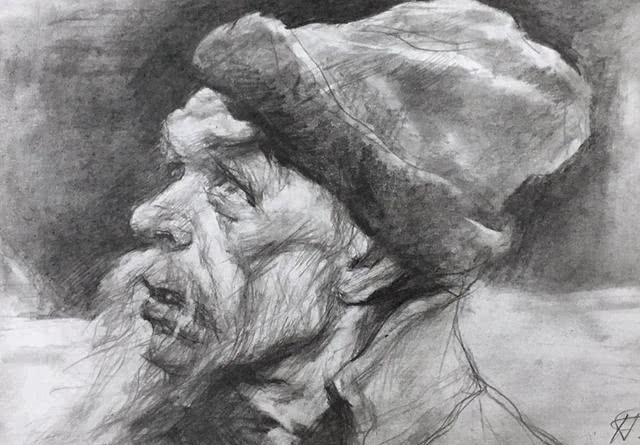 作品|养眼的素描应该是什么样子的,看看大师作品就知道了