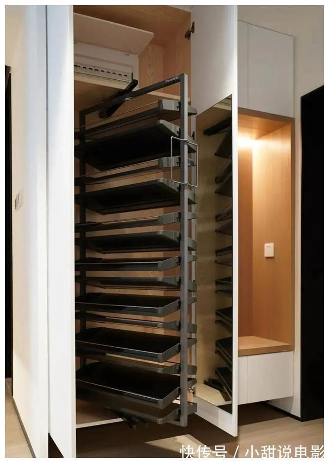 卫生间|64㎡轻奢两居室,柜子设计是最大亮点,颜值高又好用,值得借鉴!