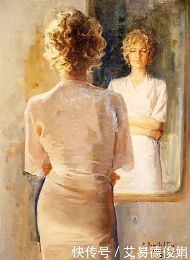 马拉加#他被指定为西班牙国王和王后的肖像画官方画师,擅长画美人