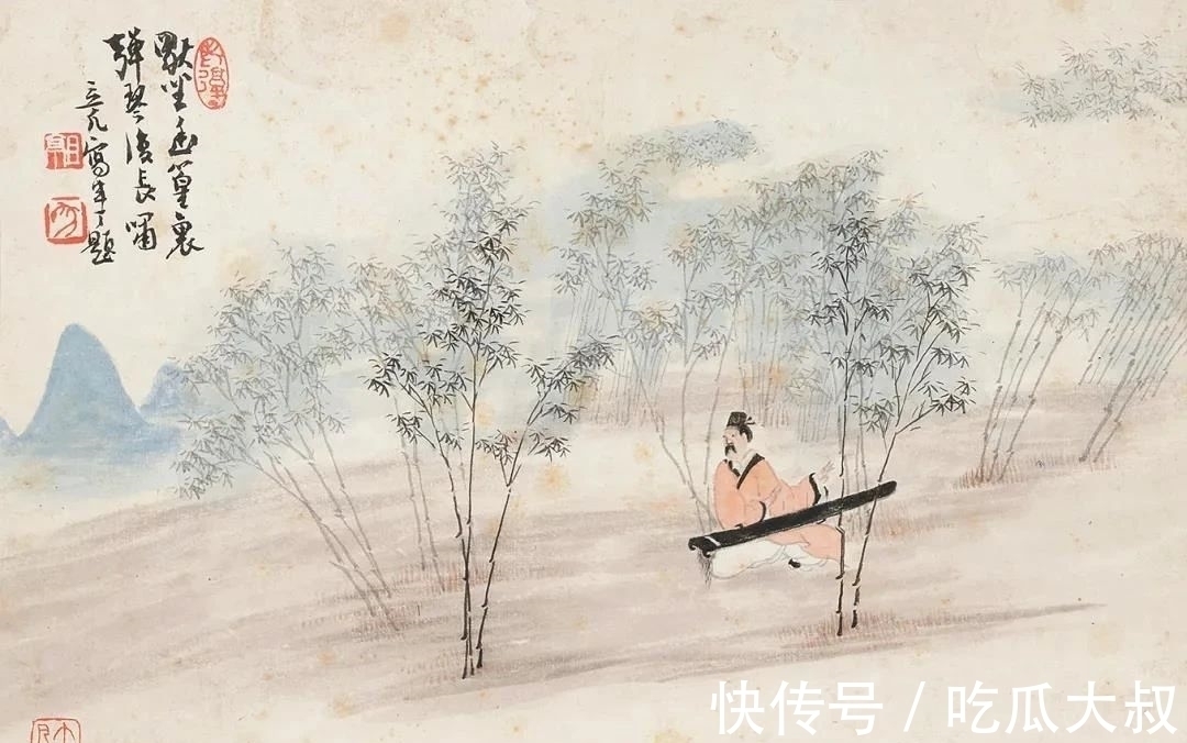 任预@「津门网」清代任预在A4纸张大小的册页上,画的山水别具诗情韵味