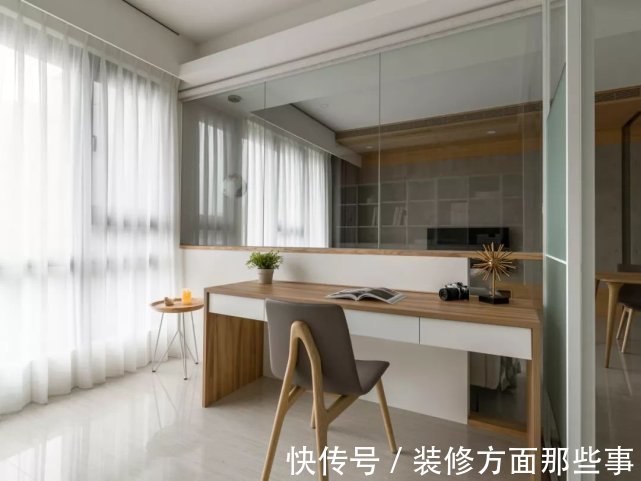 电视背景墙|76㎡现代风小户型,简单的装修却很治愈,真是越看越喜欢!