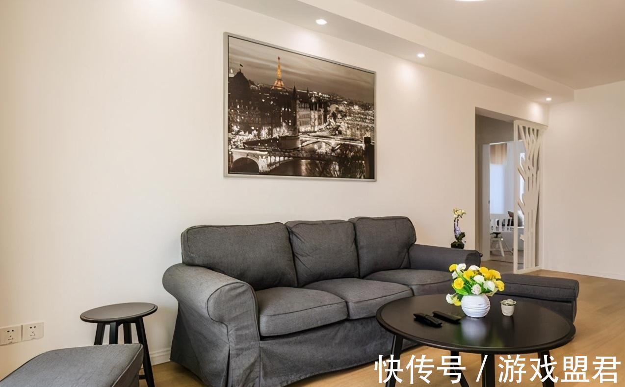 背景墙|简约装修的新房入住,原木材料为主的设计更温馨,客厅效果最漂亮