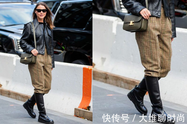 时髦 快把扔掉的格纹单品捡回来,千万别小看,原来不费力就能时髦好穿