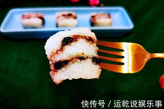 m一次就能成功的蒸米糕，好吃到转圈圈，家中有锅的都能做