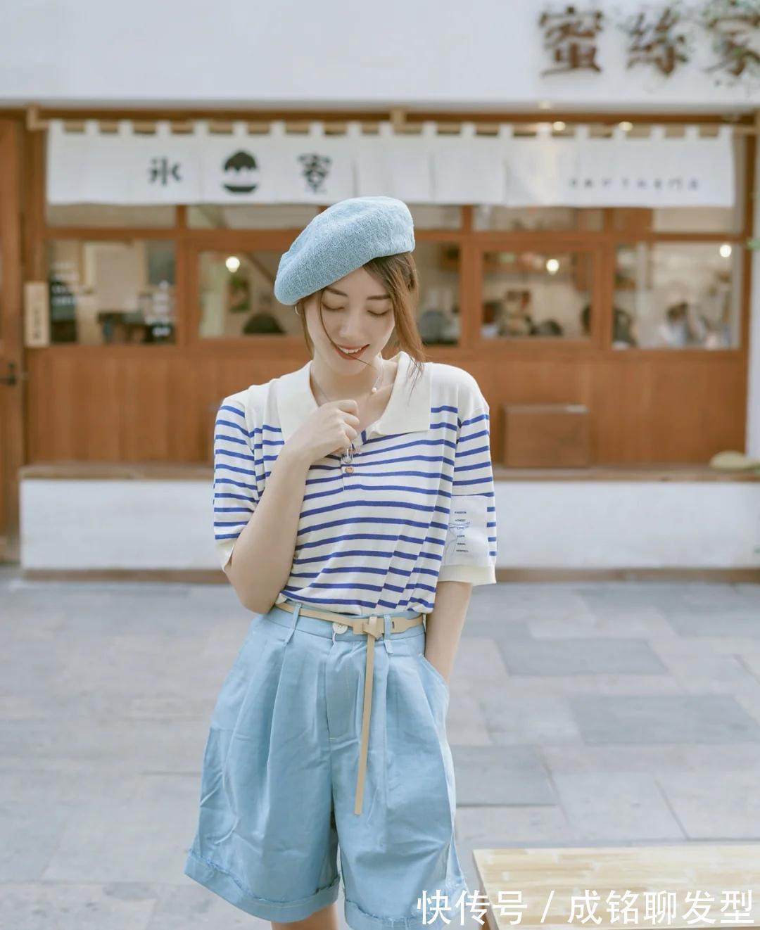 衣领|夏装单品设计重点是衣领,V字领继续霸榜,小翻领大方领备受青睐