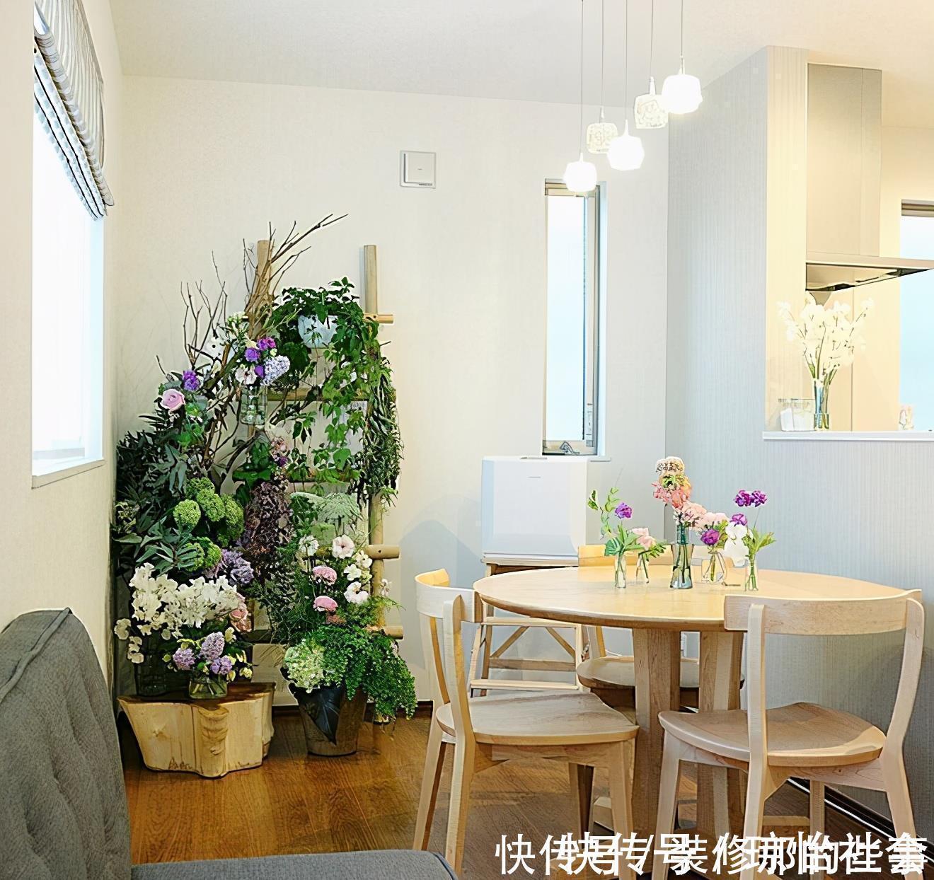 小两口之家，全屋布满绿植鲜花，把生活过成了诗，太美太治愈了