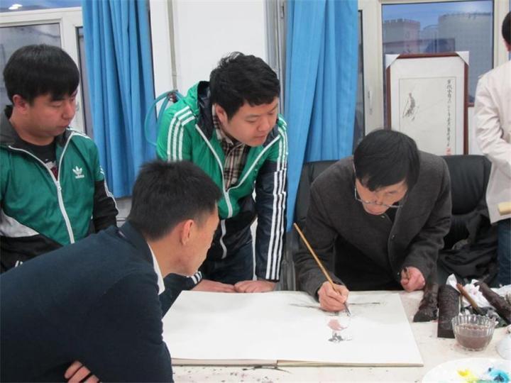 中国人民大学画院给|画家赵国毅教授教学工作集锦