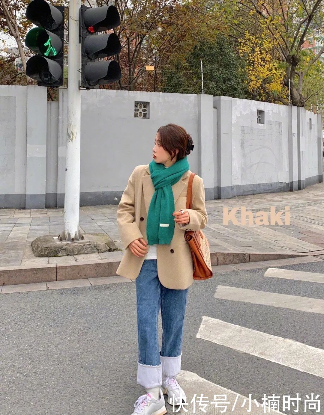 用亮丽的色调来温暖这个寒冷的天气吧！7套冬季日常时髦造型推荐
