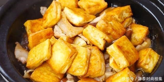 砂锅|豆腐和它最配,丢进砂锅里越炖越好吃,出锅香气四溢全家人都爱吃
