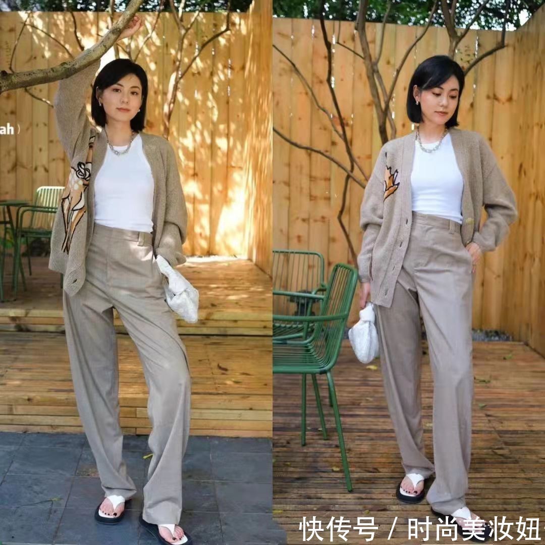 风采|40岁女人穿衣要显“气质”,极简穿搭高级大气,简单好学还舒适